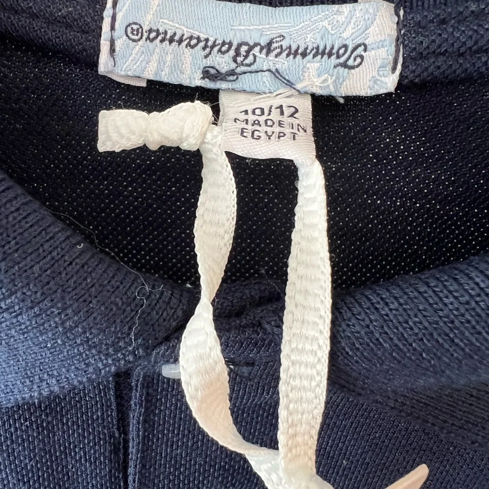 NWT TOMMY BAHAMA Boy’s Polo Shirt / Navy / Size: 10/12 - Picture 3 of 5